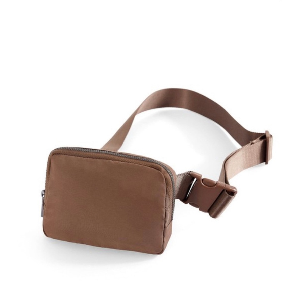 Stylish Brown Unisex Fanny Belt Bag
